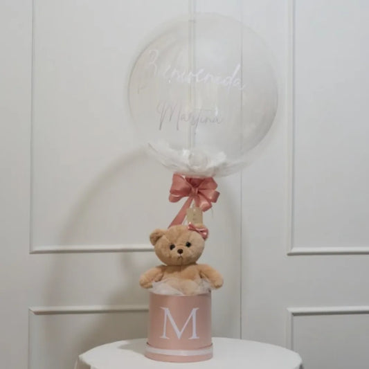 Regalo personalizado peluche y globo